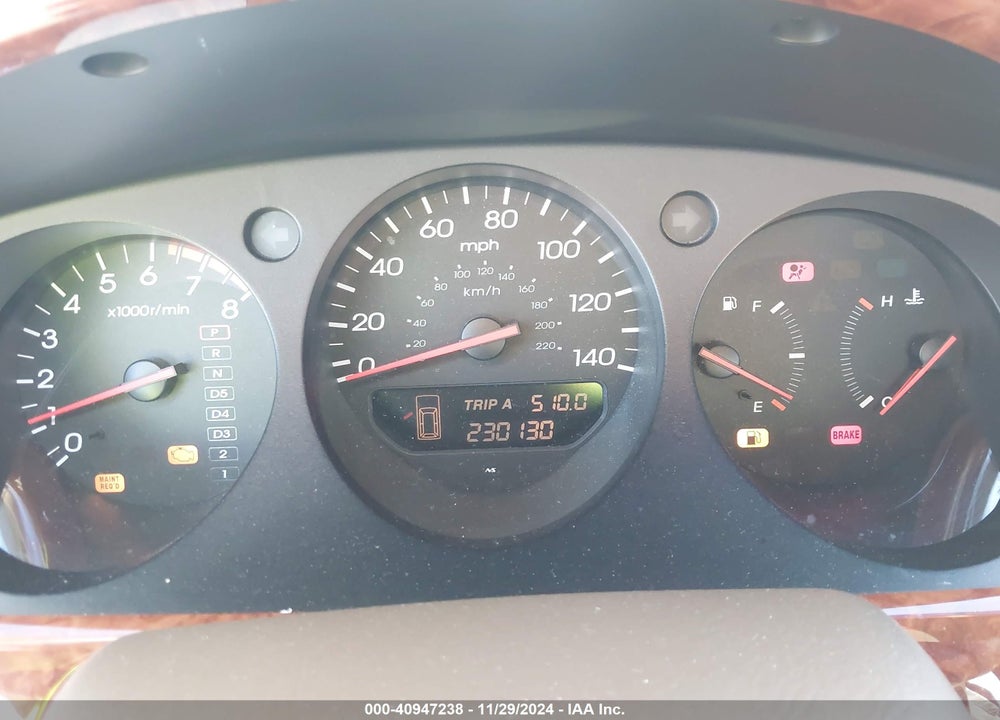 2003 ACURA MDX VIN: 2HNYD18853H511639