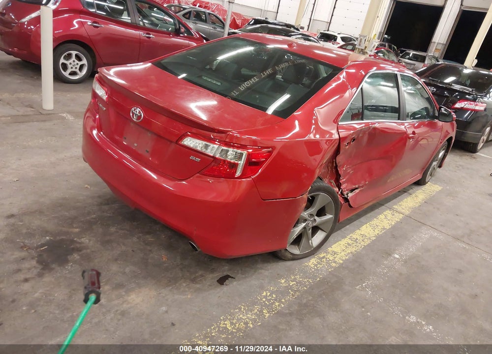 2012 TOYOTA CAMRY VIN: 4T1BF1FK0CU620944