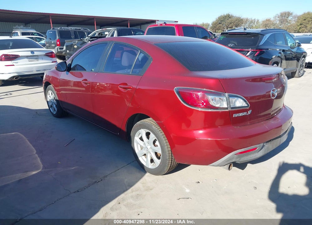 2010 MAZDA 3 I TOURING VIN: JM1BL1SF7A1140646