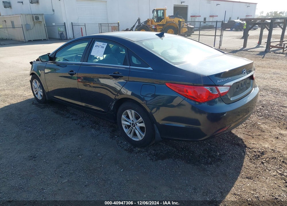 2013 HYUNDAI SONATA GLS VIN: 5NPEB4AC3DH684549