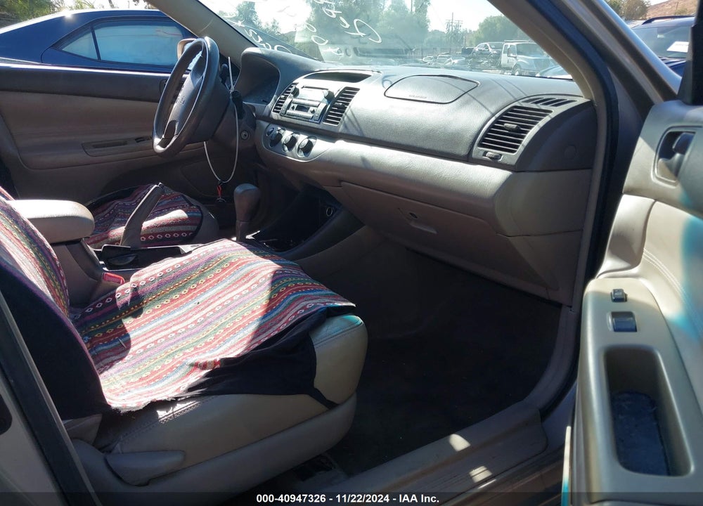 2004 TOYOTA CAMRY LE VIN: 4T1BE32K14U835495