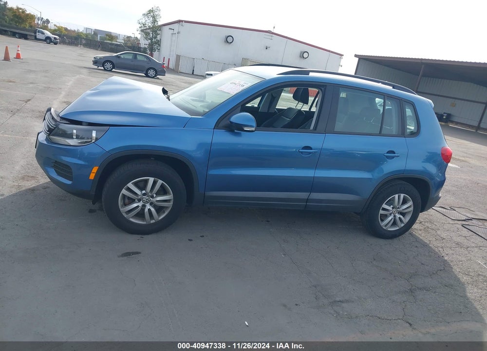 2017 VOLKSWAGEN TIGUAN 2.0T/2.0T S VIN: WVGAV7AX1HK037757