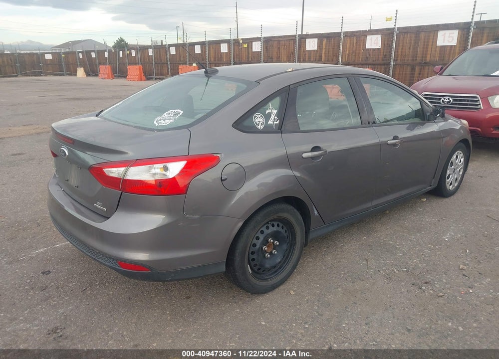 2012 FORD FOCUS SE VIN: 1FAHP3F24CL456729