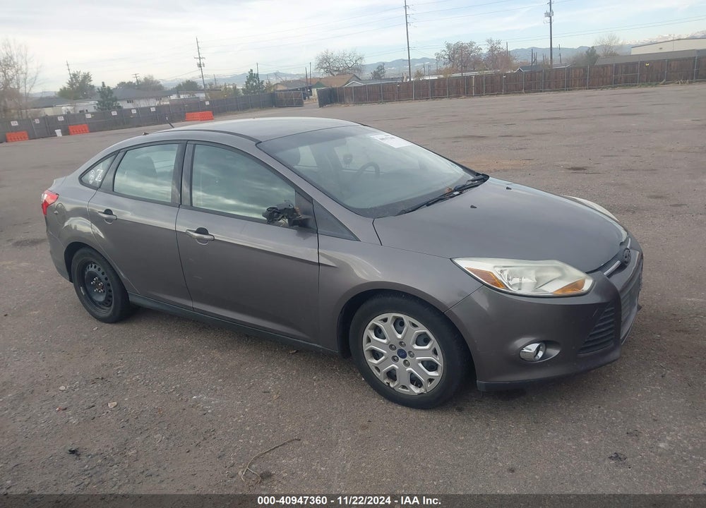 2012 FORD FOCUS SE VIN: 1FAHP3F24CL456729