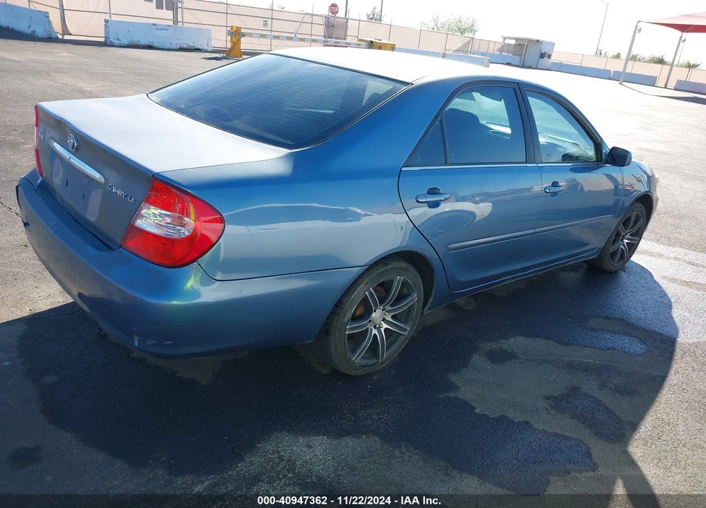 2003 TOYOTA CAMRY LE VIN: 4T1BE32K93U774136