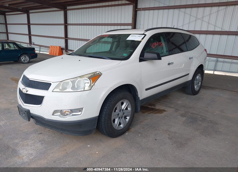 2011 CHEVROLET TRAVERSE LS VIN: 1GNKRFED5BJ161607
