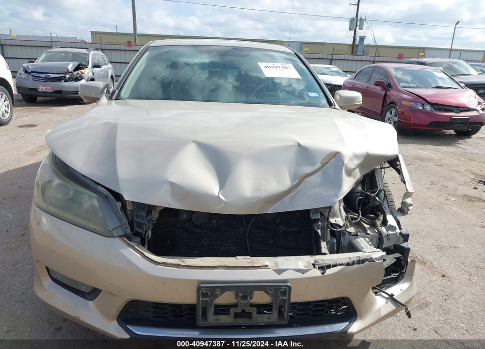 2014 HONDA ACCORD EX-L V-6 VIN: 1HGCR3F89EA017481