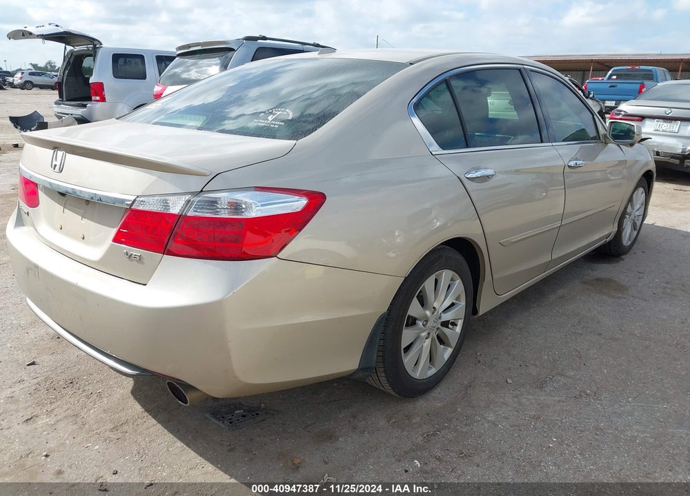 2014 HONDA ACCORD EX-L V-6 VIN: 1HGCR3F89EA017481