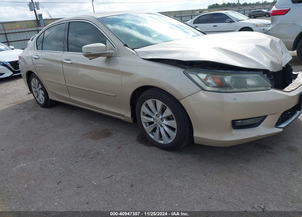 2014 HONDA ACCORD EX-L V-6 VIN: 1HGCR3F89EA017481