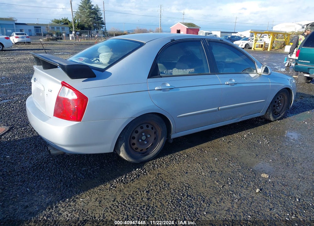 2004 KIA SPECTRA EX/LX VIN: KNAFE121445033063
