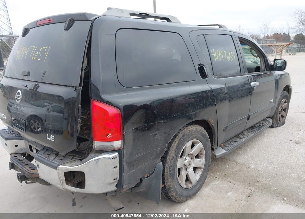 2005 NISSAN ARMADA LE VIN: 5N1AA08B15N704351