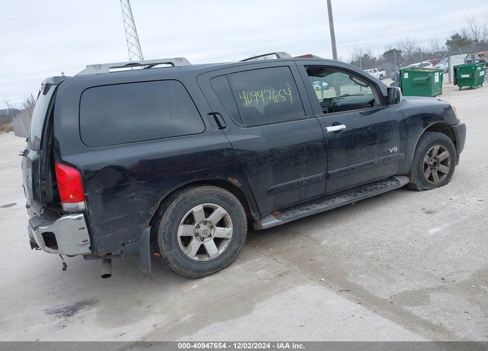 2005 NISSAN ARMADA LE VIN: 5N1AA08B15N704351