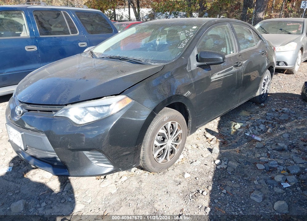 2016 TOYOTA COROLLA L VIN: 5YFBURHE6GP428365