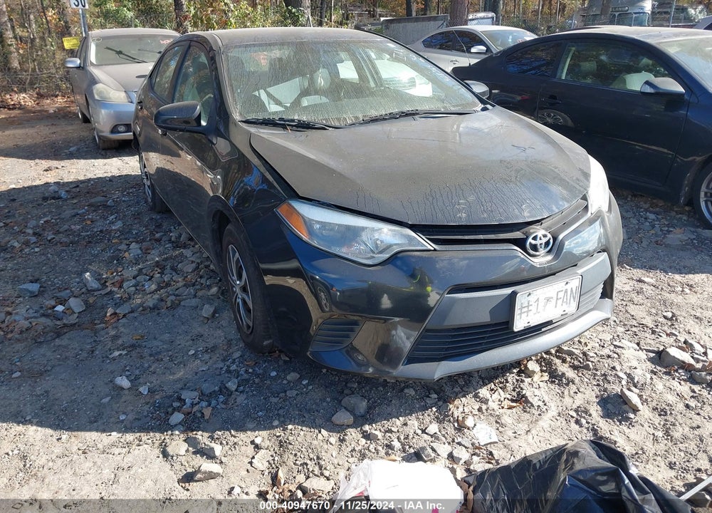 2016 TOYOTA COROLLA L VIN: 5YFBURHE6GP428365
