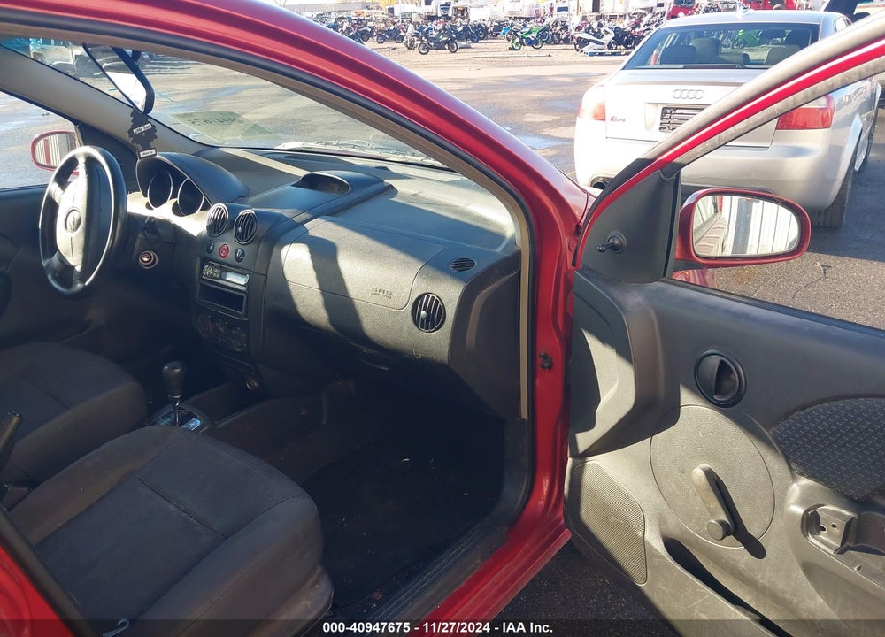 2006 CHEVROLET AVEO LS VIN: KL1TD56646B675610