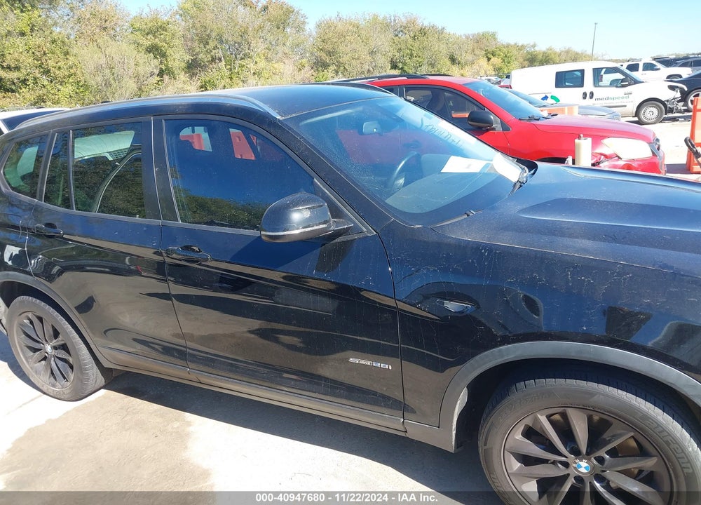 2017 BMW X3 SDRIVE28I VIN: 5UXWZ7C58H0U47301
