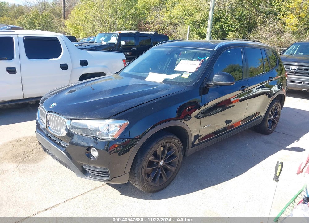 2017 BMW X3 SDRIVE28I VIN: 5UXWZ7C58H0U47301
