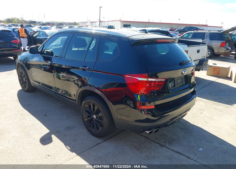 2017 BMW X3 SDRIVE28I VIN: 5UXWZ7C58H0U47301