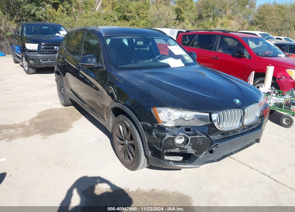 2017 BMW X3 SDRIVE28I VIN: 5UXWZ7C58H0U47301
