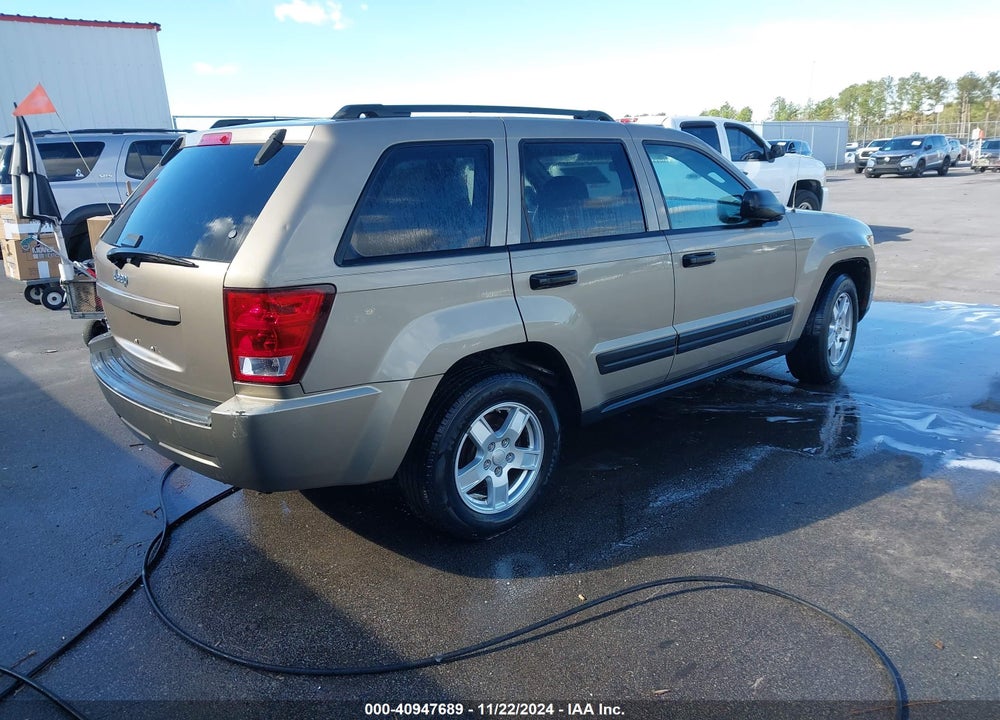 2006 JEEP GRAND CHEROKEE LAREDO VIN: 1J4GR48K76C179916