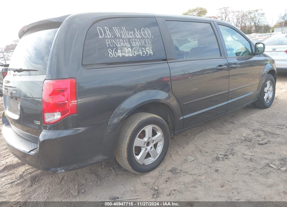 2012 DODGE GRAND CARAVAN SXT VIN: 2C4RDGCG9CR218963