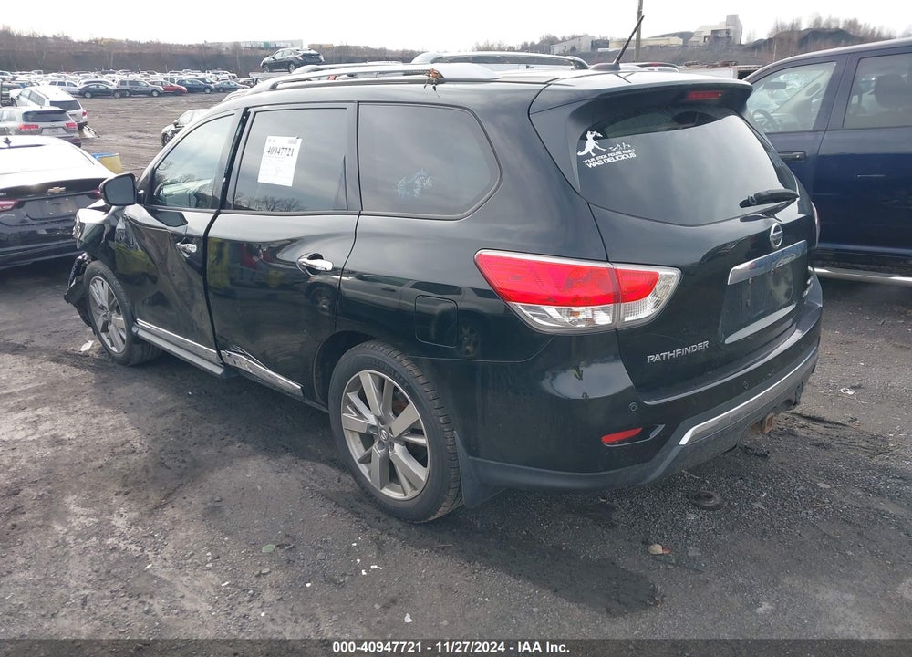 2013 NISSAN PATHFINDER PLATINUM VIN: 5N1AR2MM4DC664806