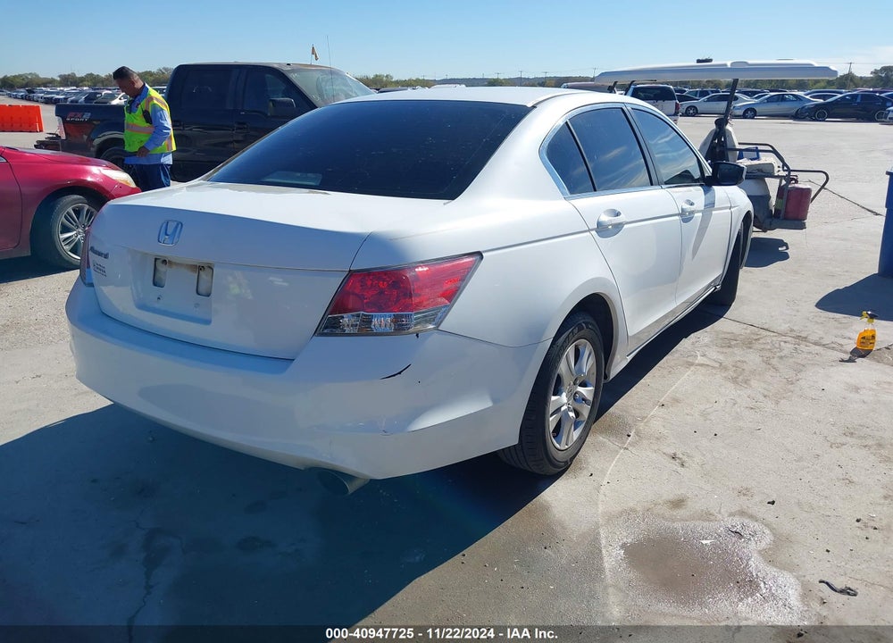 2009 HONDA ACCORD VIN: 1HGCP26429A063043