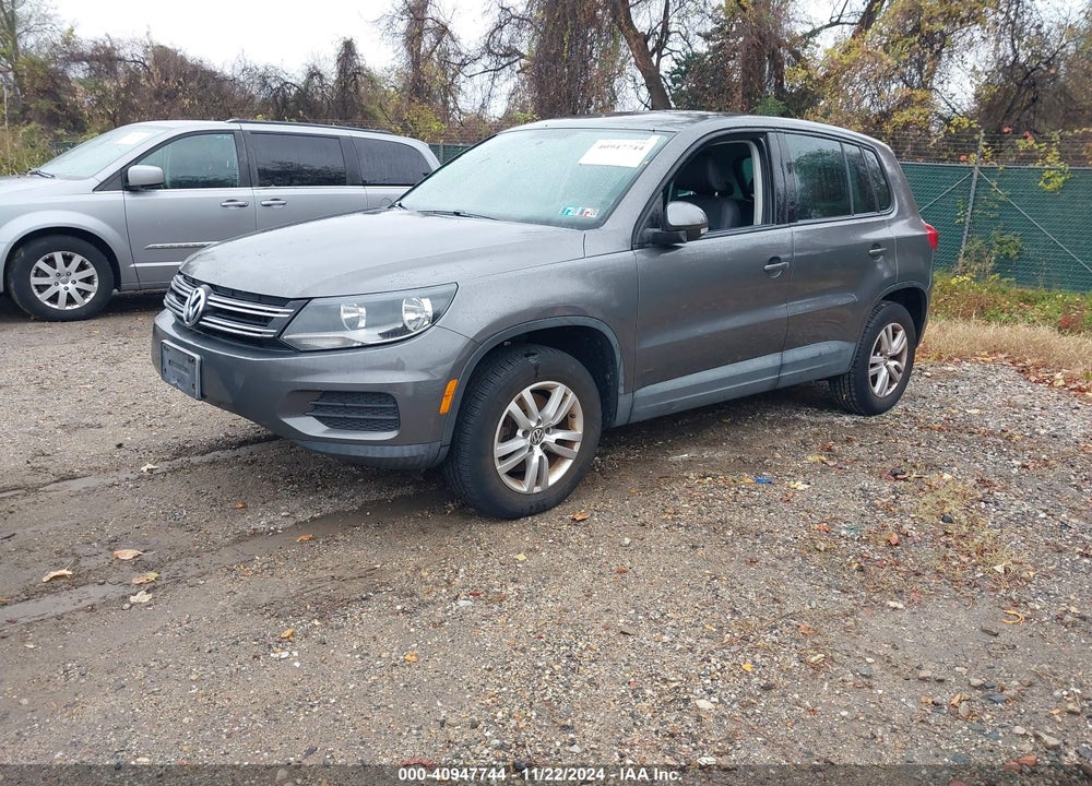 2012 VOLKSWAGEN TIGUAN LE VIN: WVGAV7AX2CW080053