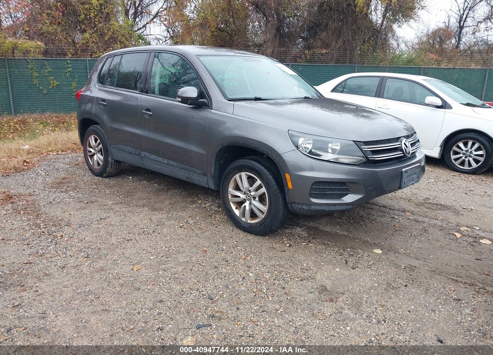 2012 VOLKSWAGEN TIGUAN LE VIN: WVGAV7AX2CW080053