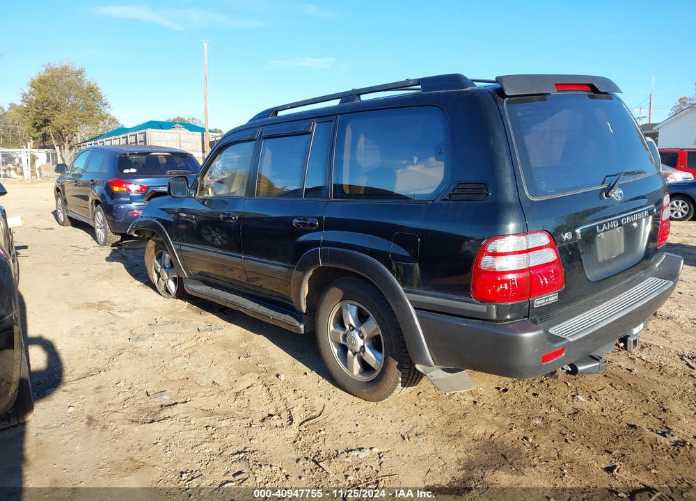 2003 TOYOTA LAND CRUISER VIN: JTEHT05JX32041333