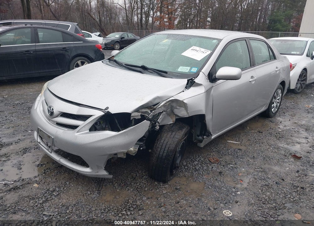 2012 TOYOTA COROLLA LE VIN: 2T1BU4EE6CC826967