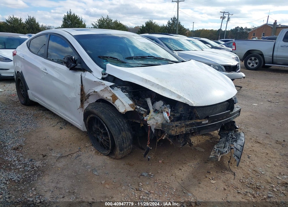 2013 HYUNDAI ELANTRA LIMITED VIN: 5NPDH4AE0DH237611