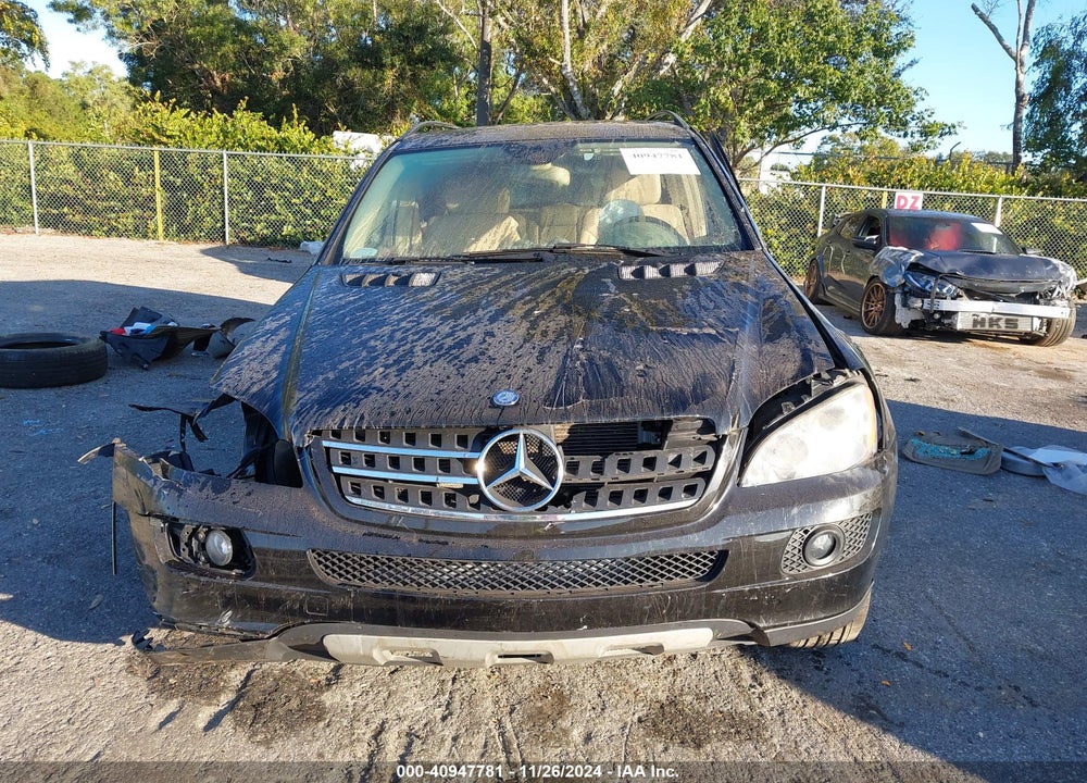 2007 MERCEDES-BENZ ML 350 4MATIC VIN: 4JGBB86E97A217020