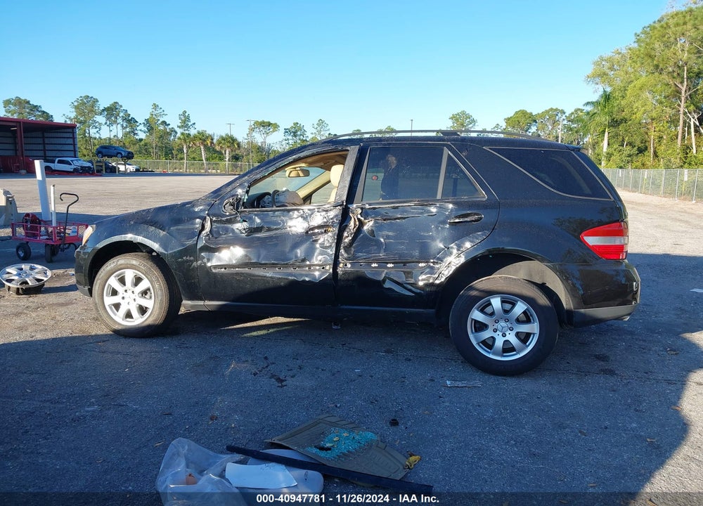 2007 MERCEDES-BENZ ML 350 4MATIC VIN: 4JGBB86E97A217020