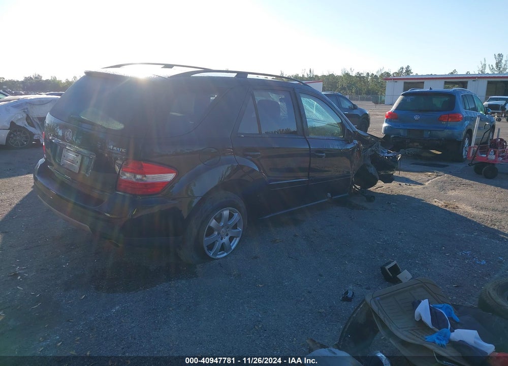 2007 MERCEDES-BENZ ML 350 4MATIC VIN: 4JGBB86E97A217020