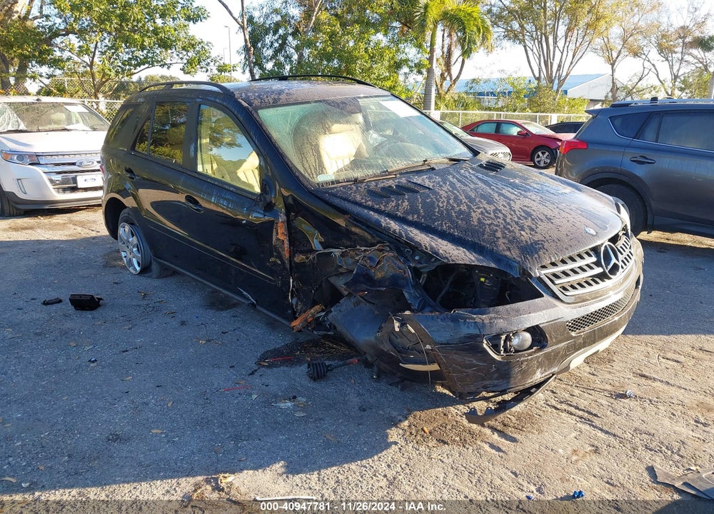 2007 MERCEDES-BENZ ML 350 4MATIC VIN: 4JGBB86E97A217020