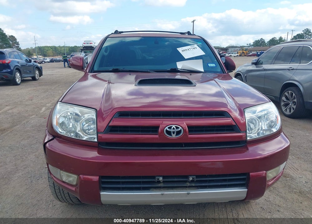 2005 TOYOTA 4RUNNER SR5 SPORT V6 VIN: JTEZU14RX58040505