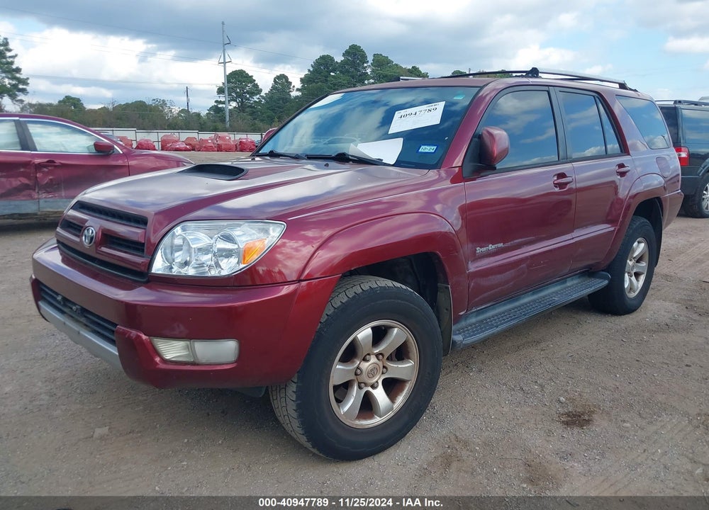 2005 TOYOTA 4RUNNER SR5 SPORT V6 VIN: JTEZU14RX58040505