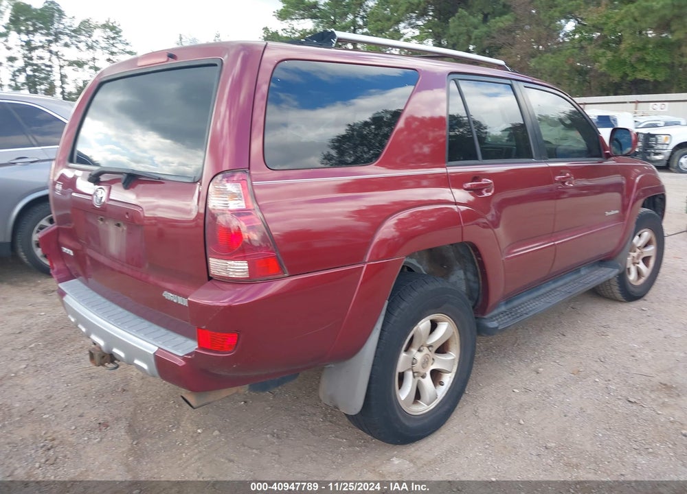 2005 TOYOTA 4RUNNER SR5 SPORT V6 VIN: JTEZU14RX58040505