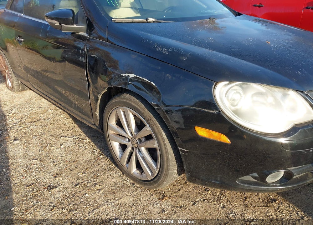 2009 VOLKSWAGEN EOS KOMFORT VIN: WVWBA71F09V008911