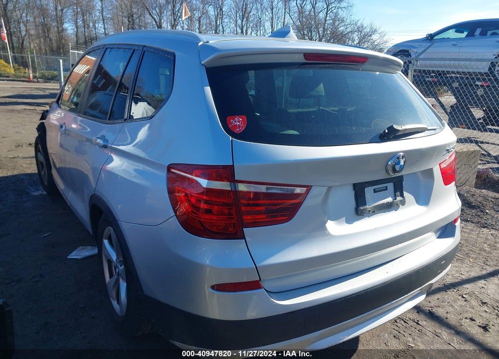2012 BMW X3 XDRIVE28I VIN: 5UXWX5C51CL722525