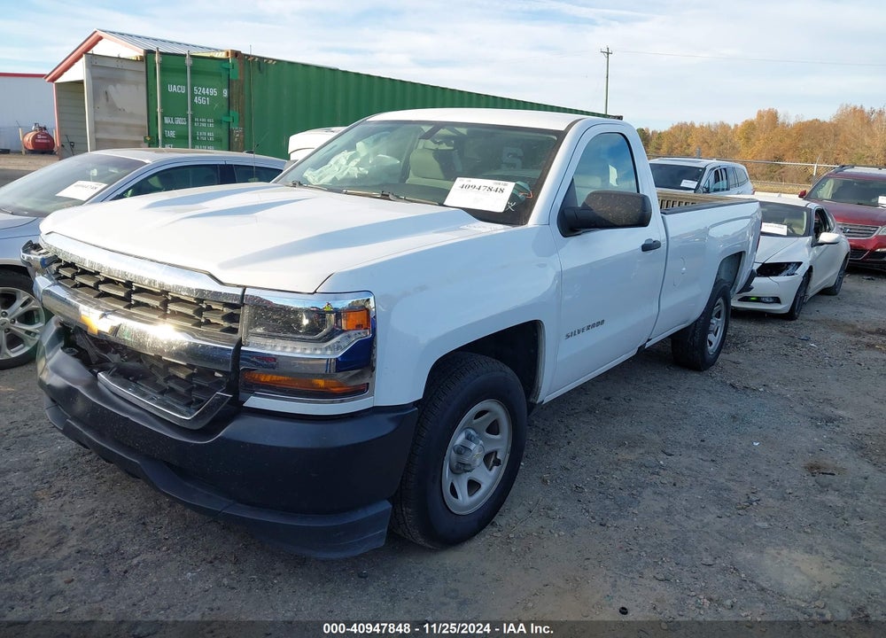 2018 CHEVROLET SILVERADO 1500 WORK TRUCK VIN: 1GCNCNEH0JZ313233