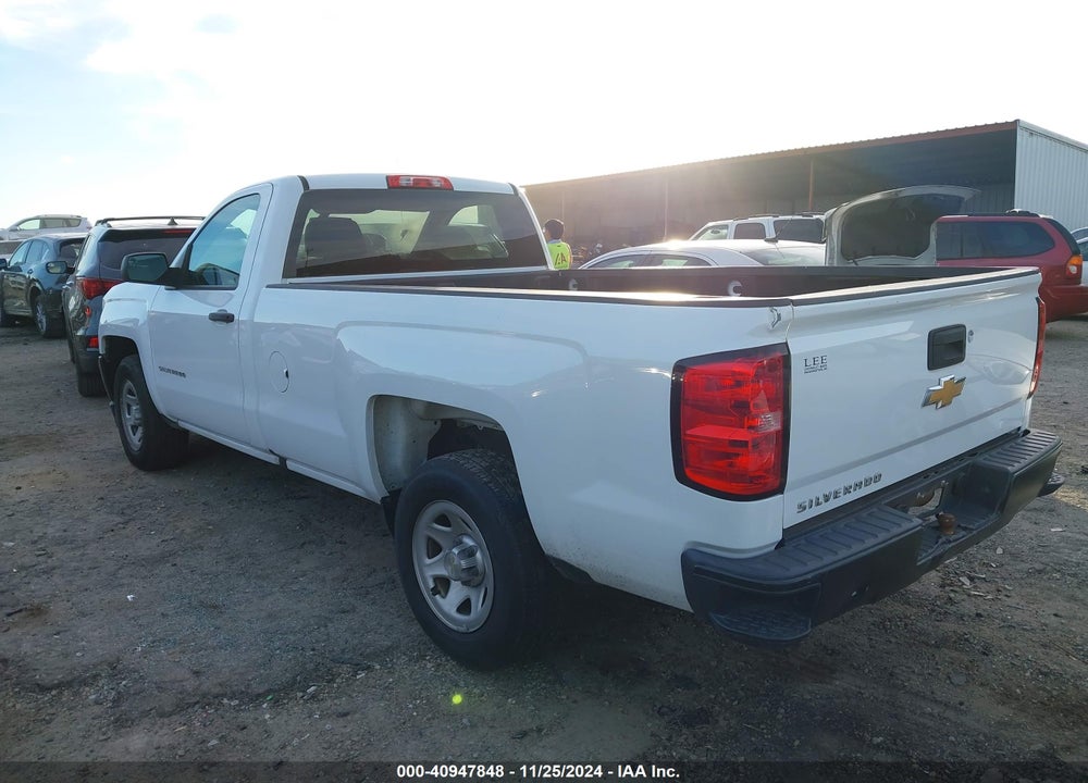 2018 CHEVROLET SILVERADO 1500 WORK TRUCK VIN: 1GCNCNEH0JZ313233