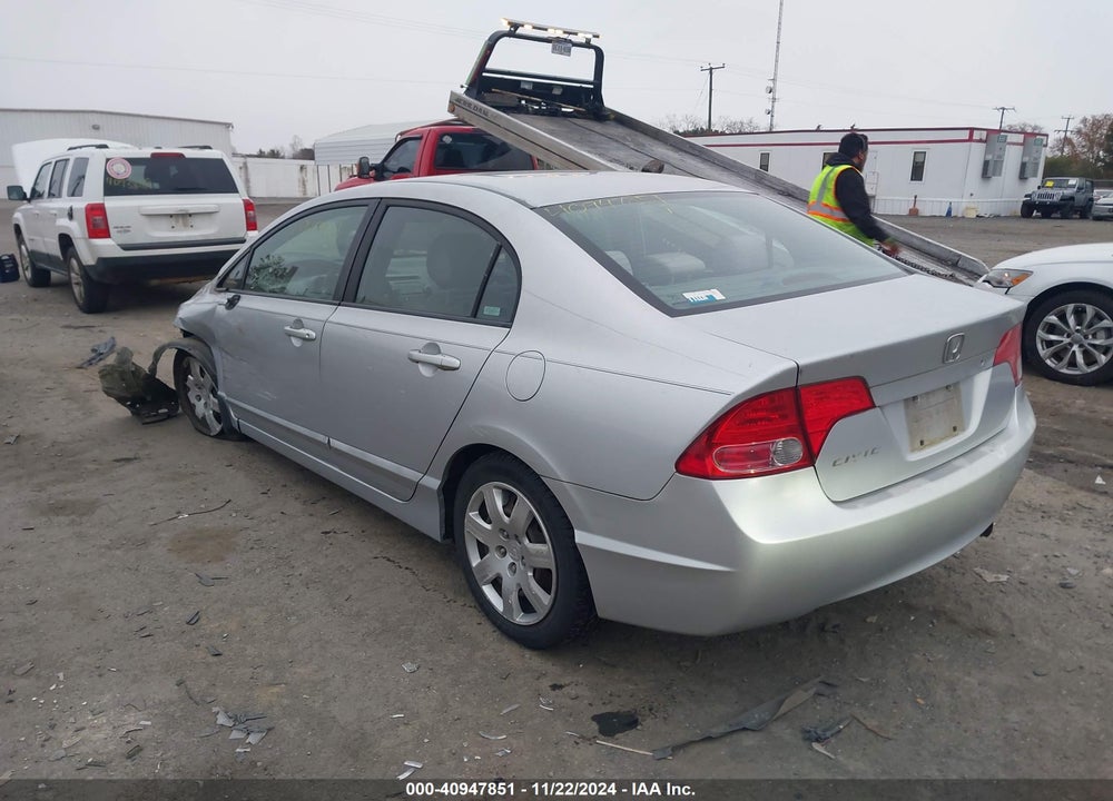 2007 HONDA CIVIC LX VIN: 1HGFA165X7L086377