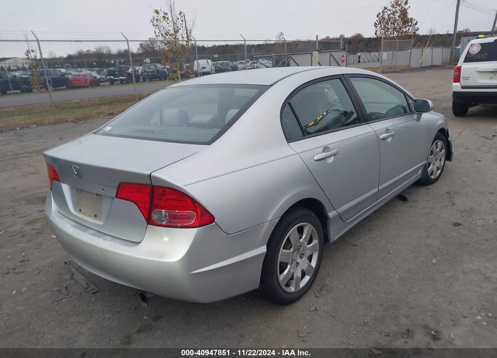2007 HONDA CIVIC LX VIN: 1HGFA165X7L086377