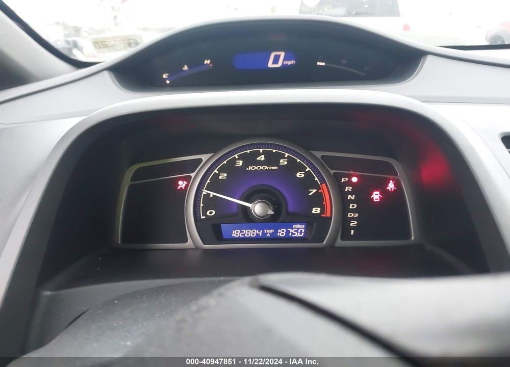 2007 HONDA CIVIC LX VIN: 1HGFA165X7L086377