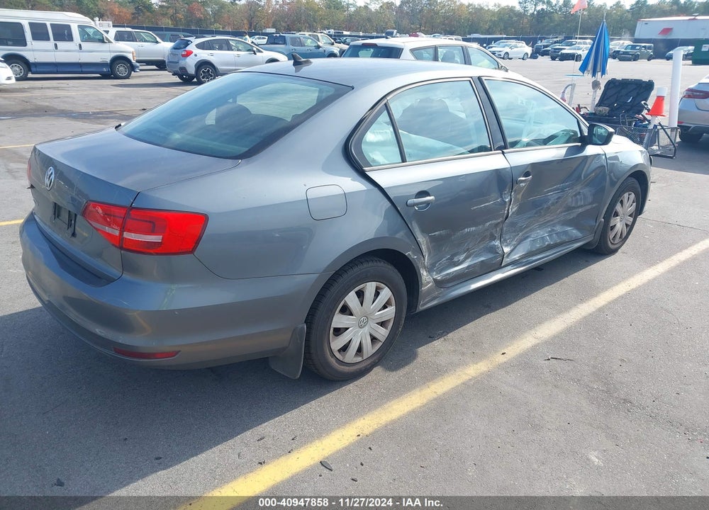 2015 VOLKSWAGEN JETTA 2.0L S VIN: 3VW2K7AJXFM285764
