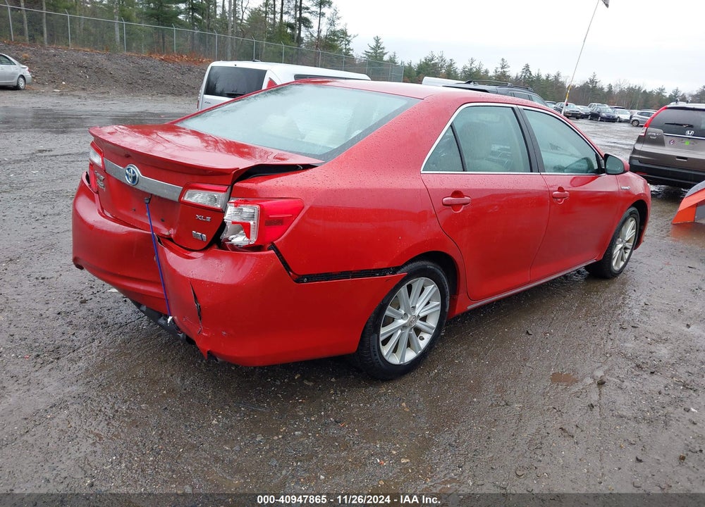 2012 TOYOTA CAMRY HYBRID VIN: 4T1BD1FK4CU015279