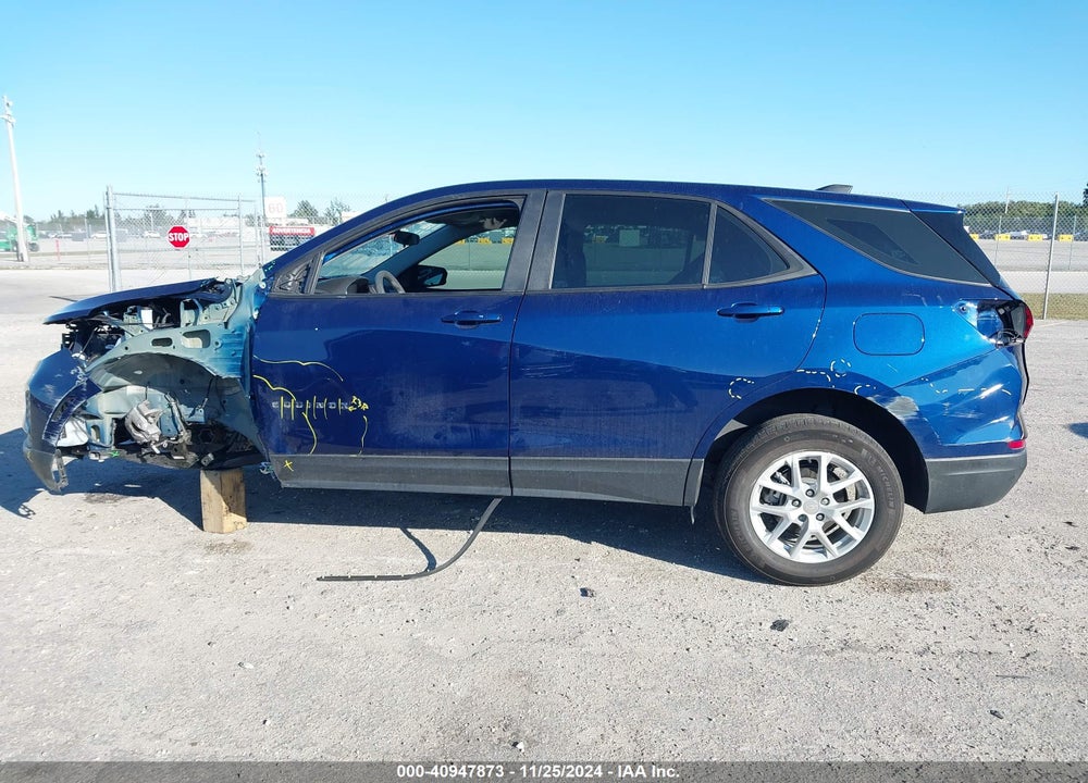 2023 CHEVROLET EQUINOX FWD LS VIN: 3GNAXHEG3PL104037