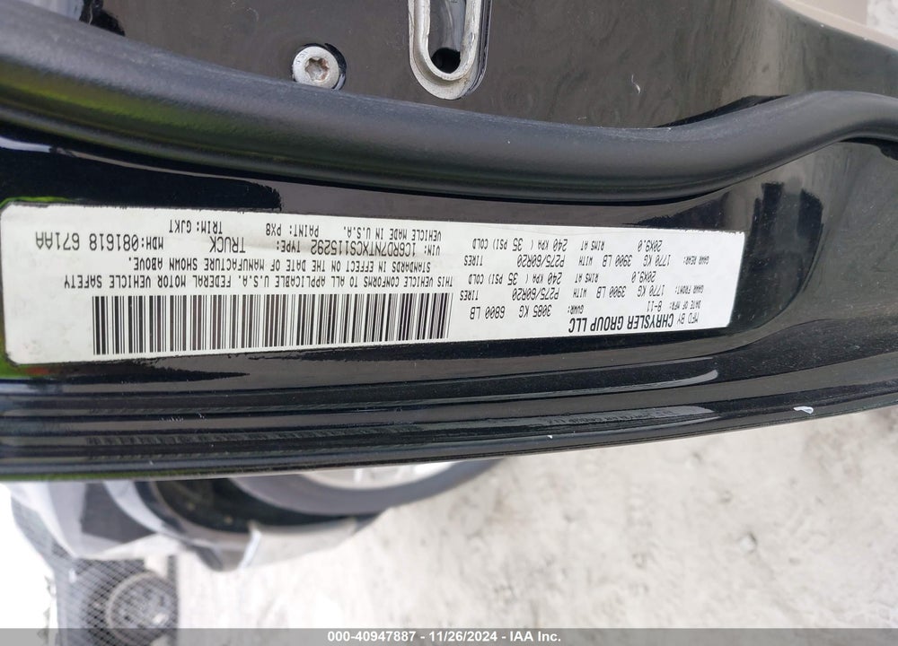 2012 RAM 1500 LAIE VIN: 1C6RD7NTXCS115292